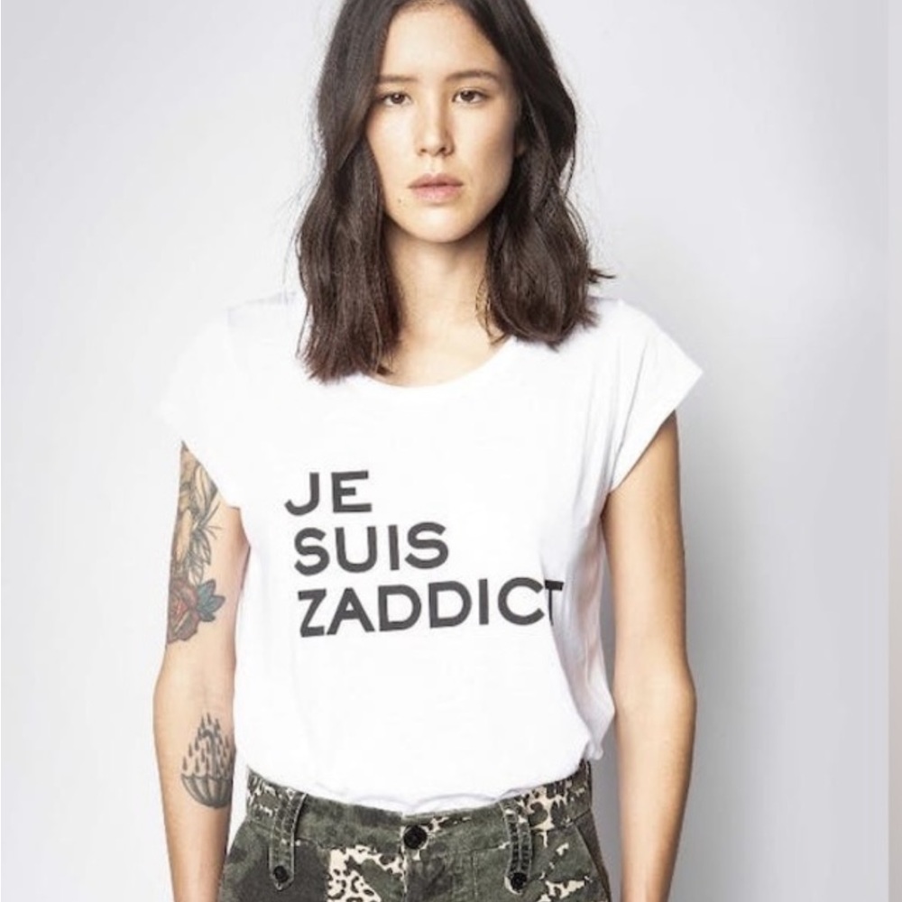 Brand new Antonia Zadig Voltaire white tshirt